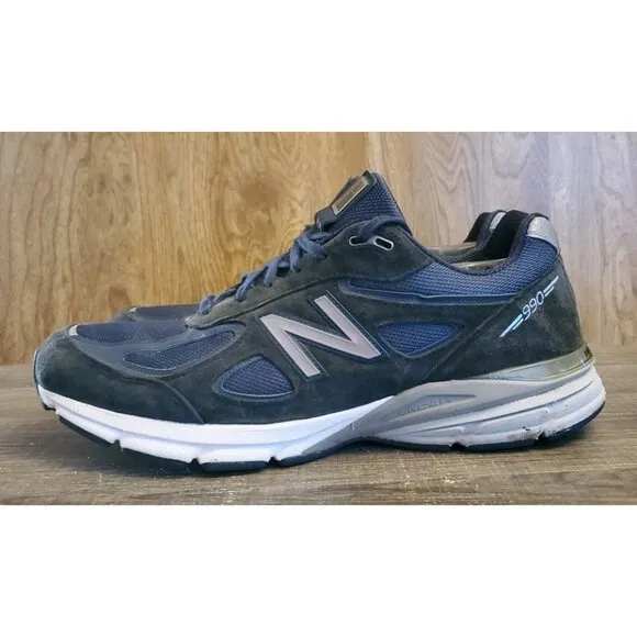New Balance 990v4 Athletic Shoes Men's Size 14 Blue Made In USA