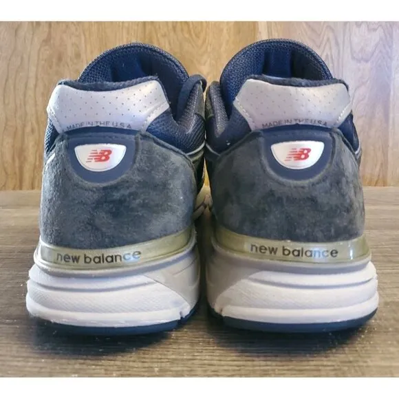 New Balance 990v4 Athletic Shoes Men's Size 14 Blue Made In USA