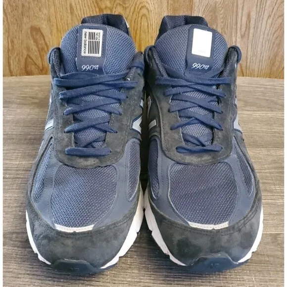 New Balance 990v4 Athletic Shoes Men's Size 14 Blue Made In USA
