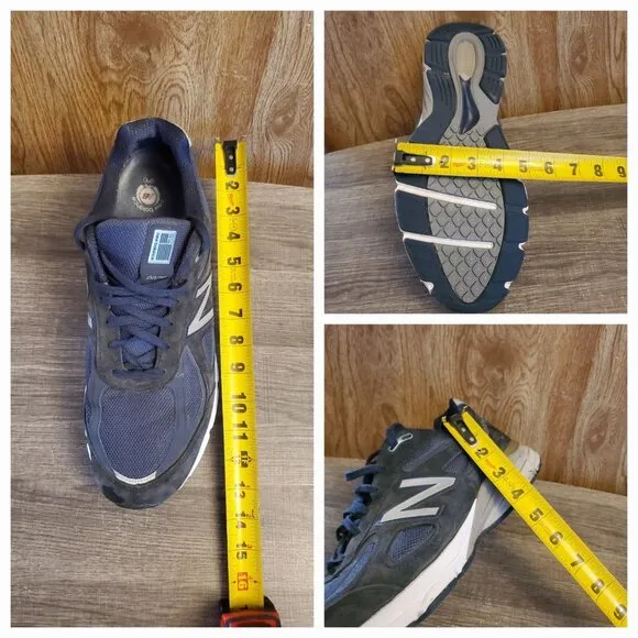 New Balance 990v4 Athletic Shoes Men's Size 14 Blue Made In USA