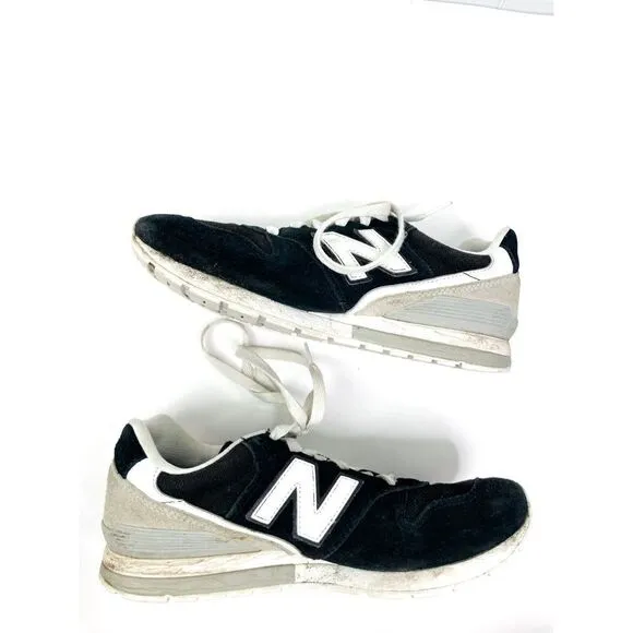 New Balance 996 Rev Lite Black Suede Shoes Size 7