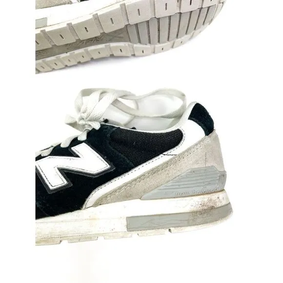New Balance 996 Rev Lite Black Suede Shoes Size 7