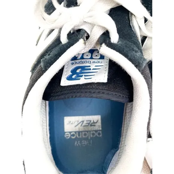 New Balance 996 Rev Lite Black Suede Shoes Size 7