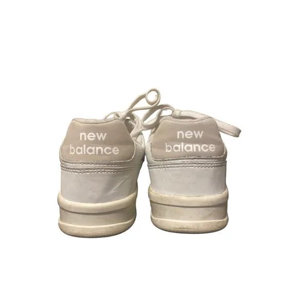 New Balance CT300 V3 Men’s Sneakers Size 9 White Tan Court Casual Leather Shoes