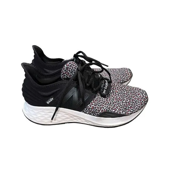 New Balance Fresh Foam Running Shoes Women's WROAVBV Leopard Size 8