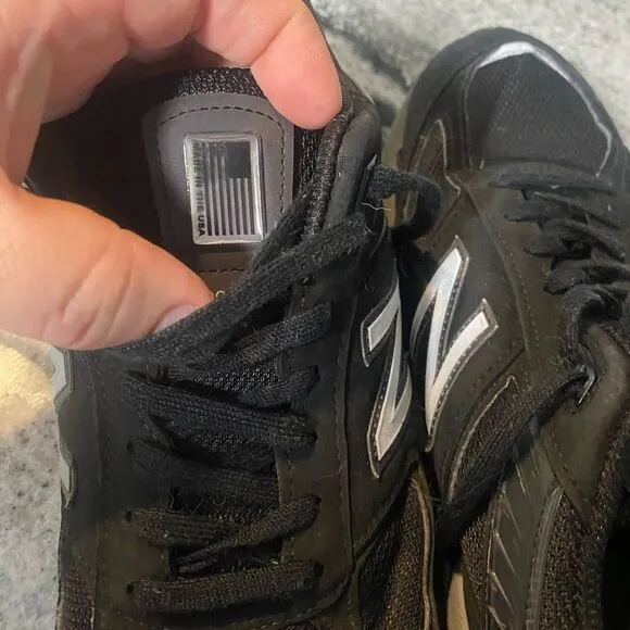 NEW BALANCE M990BK5 990v5 BLACK RUNNING SNEAKER Shoes Men USA SZ 12