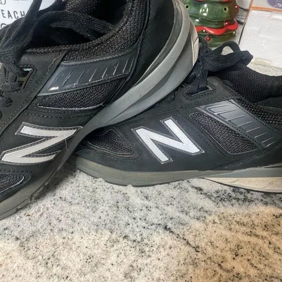 NEW BALANCE M990BK5 990v5 BLACK RUNNING SNEAKER Shoes Men USA SZ 12