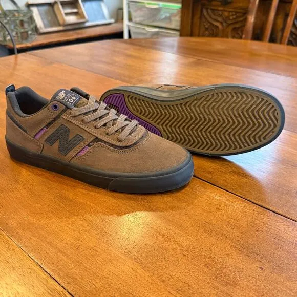 New Balance Numeric Jamie Foy 306 Skateboard Shoes Brown Suede Mens 9D (EU 42.5)