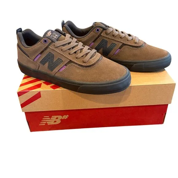 New Balance Numeric Jamie Foy 306 Skateboard Shoes Brown Suede Mens 9D (EU 42.5)