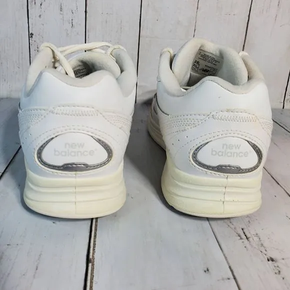 New Balance Shoes Women Size 9.5 2E White WW577WT Walking Casual **NO INSOLES**