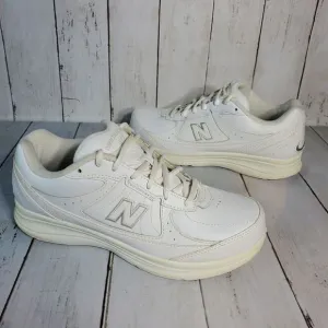 New Balance Shoes Women Size 9.5 2E White WW577WT Walking Casual **NO INSOLES**