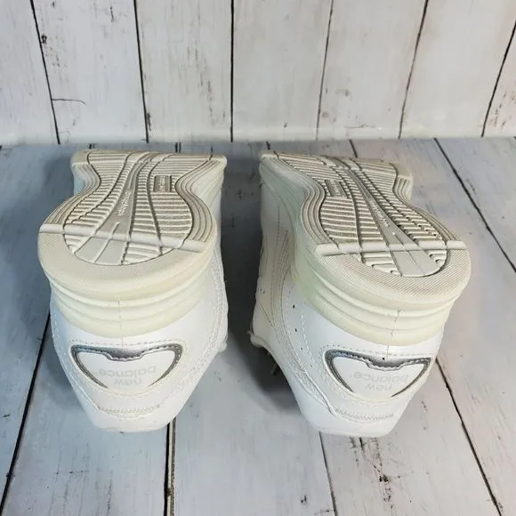 New Balance Shoes Women Size 9.5 2E White WW577WT Walking Casual **NO INSOLES**