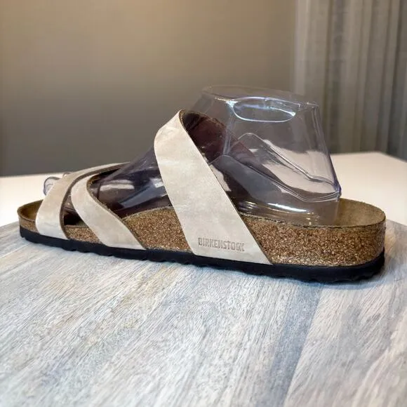 NEW Birkenstock Women's Franca Soft Footbed Narrow Fit Slide Sandals US Size 10