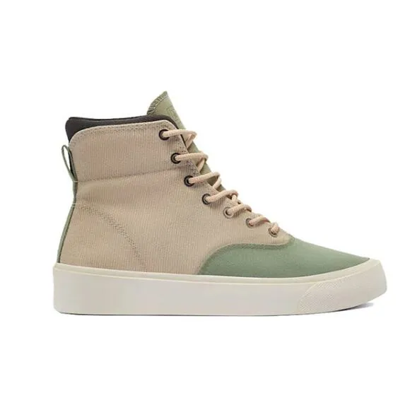 New Converse‎ Skid Grip Hi Green Suede Canvas Size Women's 8