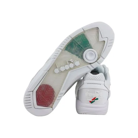 NEW DIADORA men's rebound ace casual sneakers shoes in white