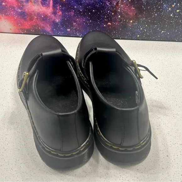 NEW Dr. Martens Zavala MJ Buckle Mary Jane Shoes Black Women Sz 11 UK 9