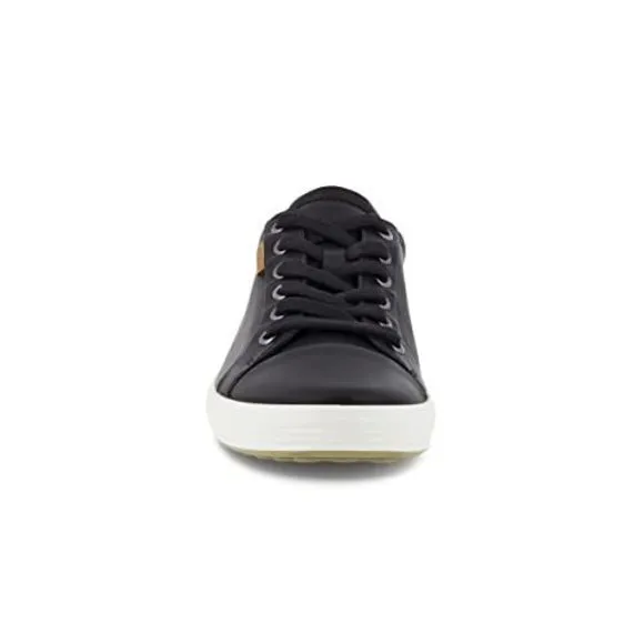 NEW ECCO WOMEN'S SOFT 7 SNEAKER, BLACK, 5-5.5