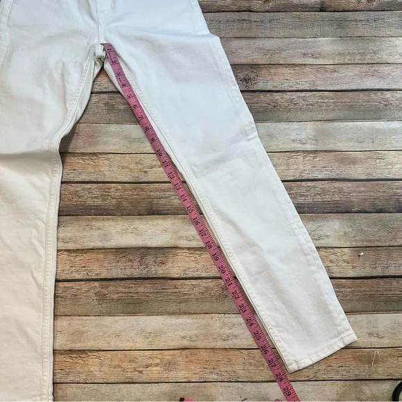 NEW Everlane High-Rise Skinny White Jeans - Size 25 -