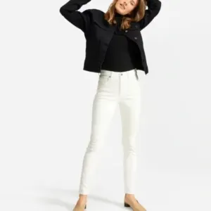 NEW Everlane High-Rise Skinny White Jeans - Size 25 -