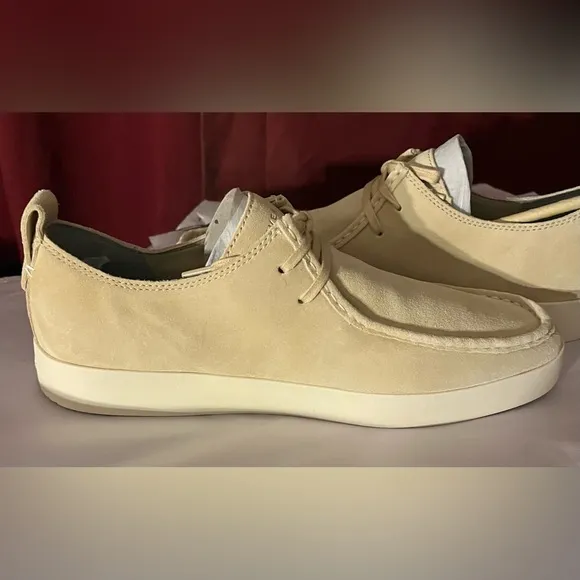 New Everlane Men's Desert Shoes Suede Leather Lace Up Low Top Loafers, Size 11