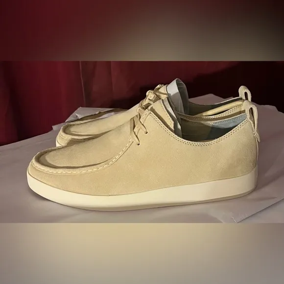 New Everlane Men's Desert Shoes Suede Leather Lace Up Low Top Loafers, Size 11
