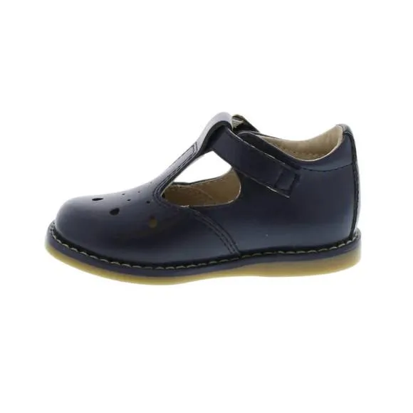 NEW FOOTMATES girl's harper mary janes in navy