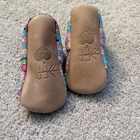 NEW Freshly Picked Care Bear Stare City Moccasins, 4