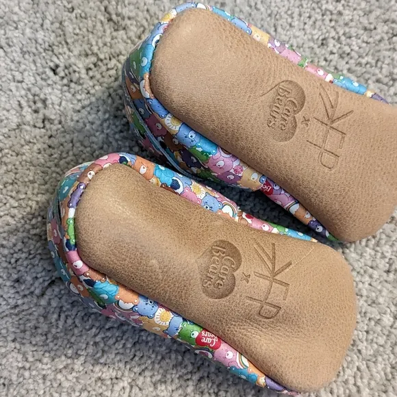 NEW Freshly Picked Care Bear Stare City Moccasins, 4