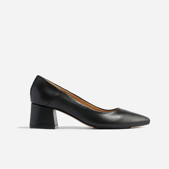 NEW IN BOX Nisolo Fiorela Go-To Mid Heel in Black, Size 8
