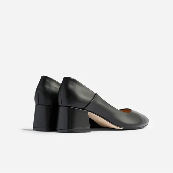NEW IN BOX Nisolo Fiorela Go-To Mid Heel in Black, Size 8