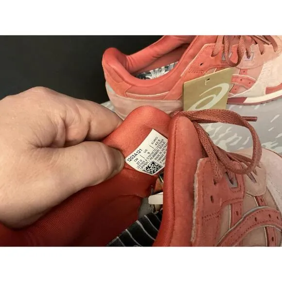 New! Men Asics x Concepts Gel Lyte 3 OG &quot;Otoro&quot; Coral Cloud/Silver Shoes. SZ 9.