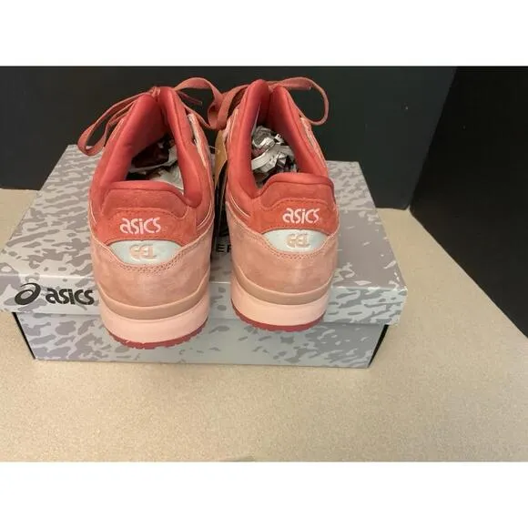 New! Men Asics x Concepts Gel Lyte 3 OG &quot;Otoro&quot; Coral Cloud/Silver Shoes. SZ 9.