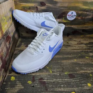 New Nike Air Max 90 G NRG Golf Shoes - White/Royal Pulse (HV9305-100) Size 6.5