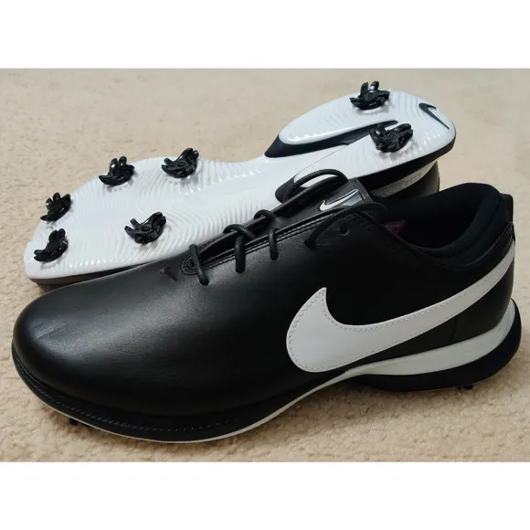 NEW Nike Air Zoom Victory Tour 2 NXT Golf Cleat Shoes Black White Men Size US 15