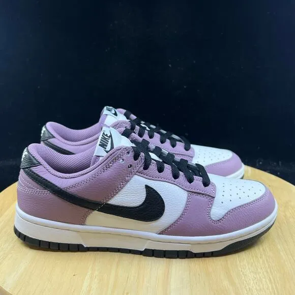 NEW Nike By You Dunk Low Pink White Black FJ2253-901 Women Size 8