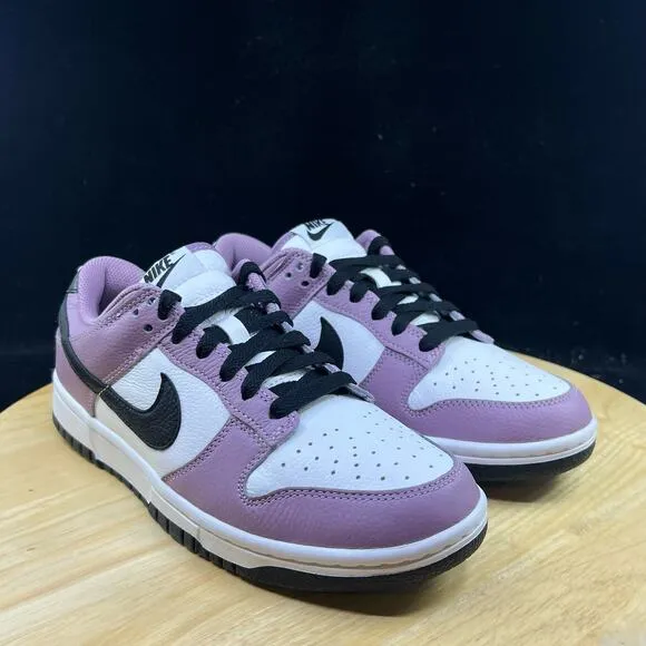 NEW Nike By You Dunk Low Pink White Black FJ2253-901 Women Size 8