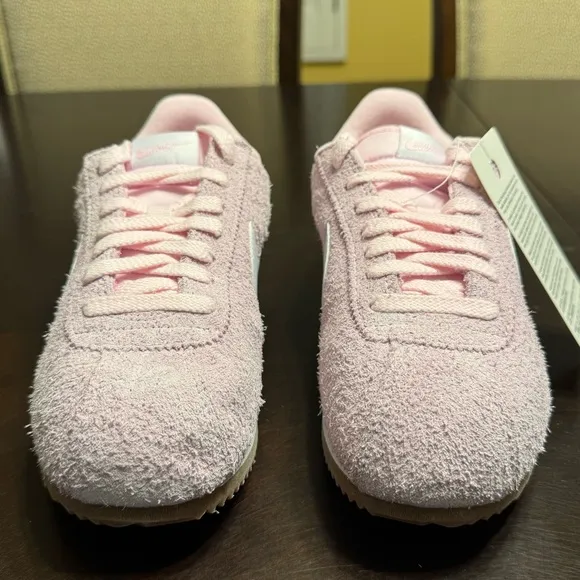New Nike Cortez Suede Pink Sneaker Shoes