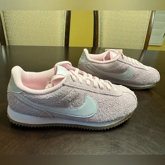 New Nike Cortez Suede Pink Sneaker Shoes