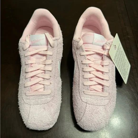 New Nike Cortez Suede Pink Sneaker Shoes