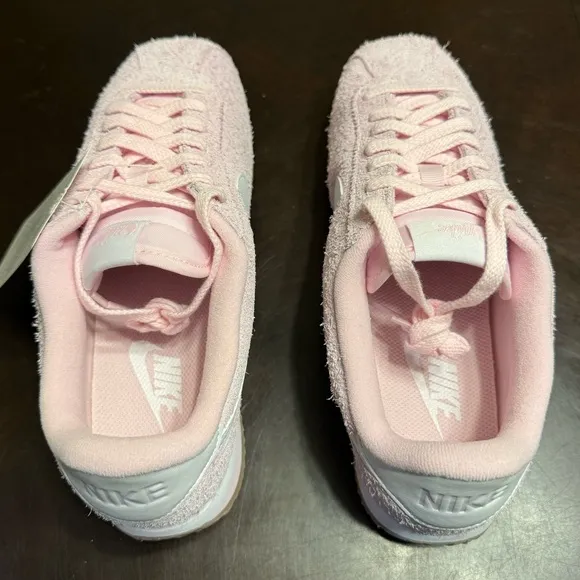 New Nike Cortez Suede Pink Sneaker Shoes