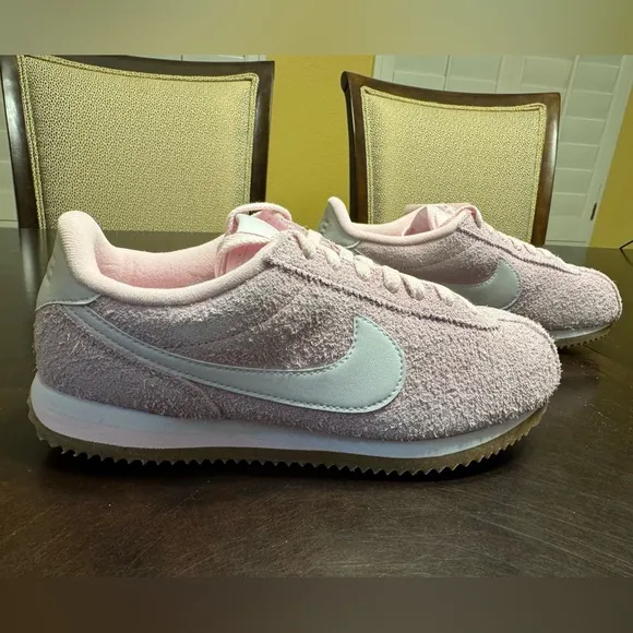 New Nike Cortez Suede Pink Sneaker Shoes