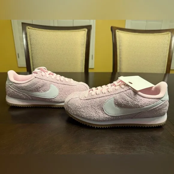 New Nike Cortez Suede Pink Sneaker Shoes