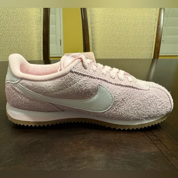 New Nike Cortez Suede Pink Sneaker Shoes