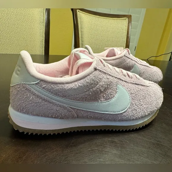 New Nike Cortez Suede Pink Sneaker Shoes
