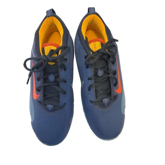NEW! Nike ISoFly Big Kids Basketball Shoes Mystic Blue Sneakers Shoes Size 7 7Y