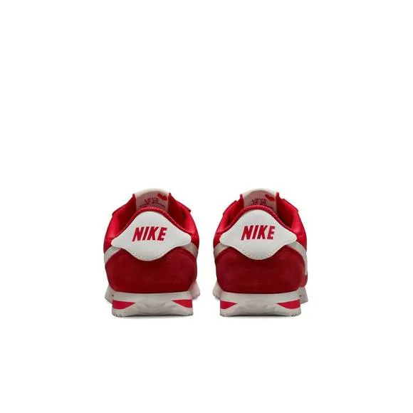 NEW NIKE kid's cortez hearts sneakers in lightt crimson/summit white-fire red