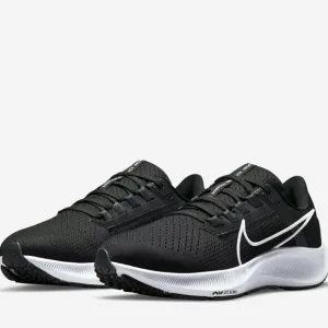 NEW Nike WMNS Air Zoom Pegasus 38 CW7358-002 Women Running Shoes Black/White 7