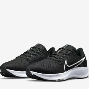 NEW Nike WMNS Air Zoom Pegasus 38 CW7358-002 Women Running Shoes Black/White 7