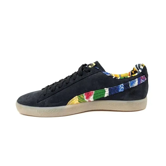 New Puma Shoes Mens 14 Coogi Clyde Suede Leather Low Top Sneakers