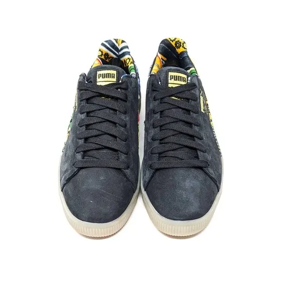 New Puma Shoes Mens 14 Coogi Clyde Suede Leather Low Top Sneakers
